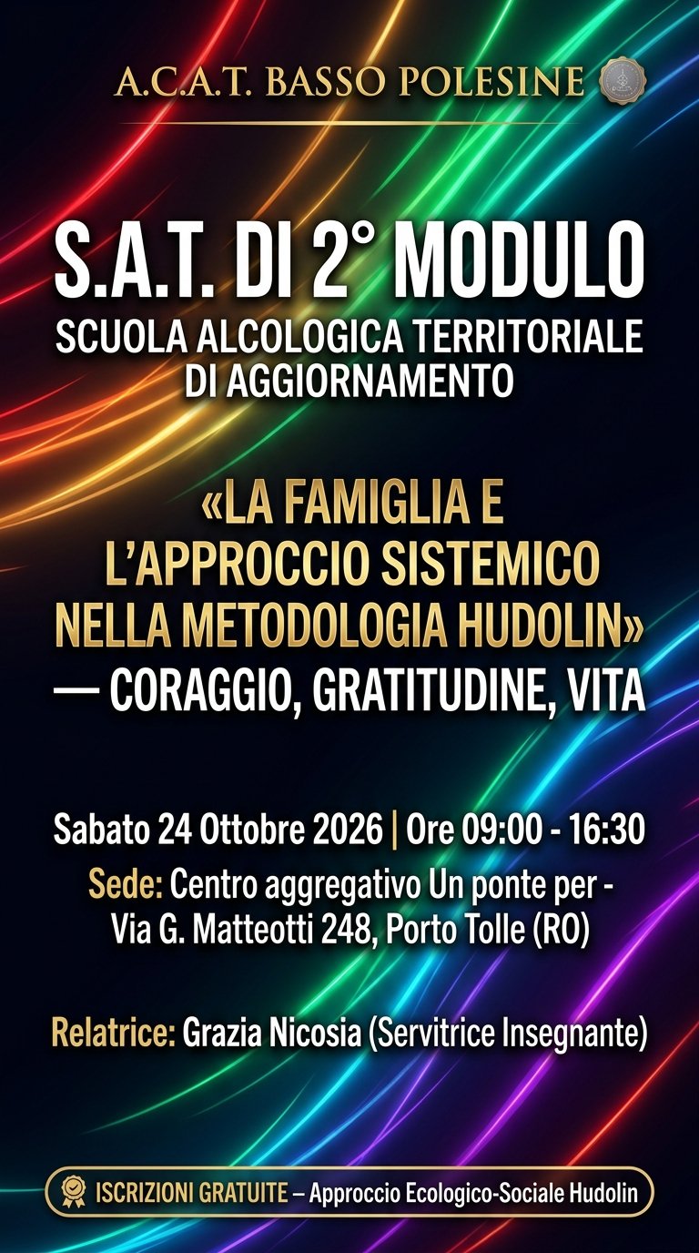 Locandina Ufficiale SAT 2° Modulo Porto Tolle